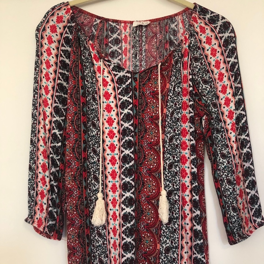 3/4 sleeve blouse